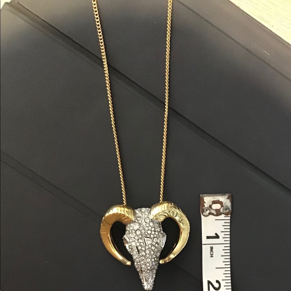 Lulu Frost Gold and Silver Heart Pendant Necklace - Picture 2 of 3